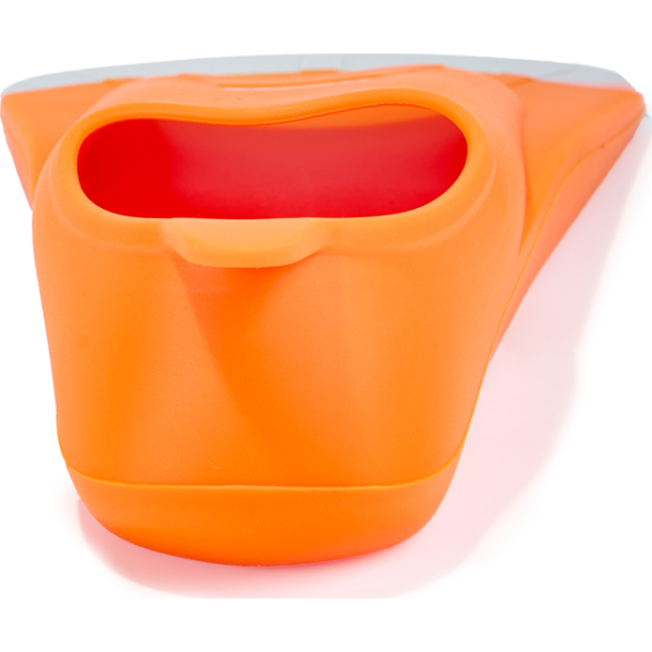 Ласты для бассейна TORRES F02, SWF022400GR, р. EU 32-34 (XXXS), салатово-серый