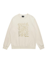 Свитшот KELME Fleece Crew Neck Sweatshirt White