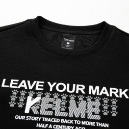 Свитшот KELME Round Neck Sweater Black