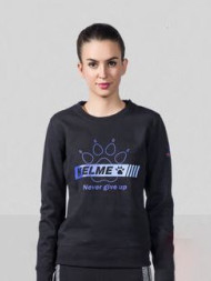Свитшот KELME Women's Round Neck Sweater Black