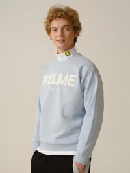 Свитшот KELME Round Neck Sweater Light Blue