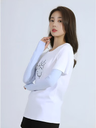 Рукав KELME Knitted Sun Protection Sleeves Light Blue
