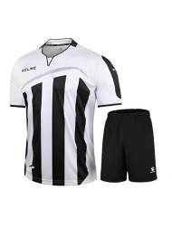 Футбольная форма KELME Short Sleeve Football Set (White/Black)
