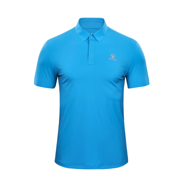 Футболка-поло KELME Short Sleeve Polo Shirt Blue