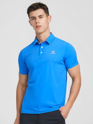 Футболка-поло KELME Short Sleeve Polo Shirt Blue