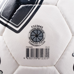 Мяч футб. TORRES BM 500, F323645, р.5, 32 пан. ПУ, 4 подкл. слоя, руч. сшивка, бело-черно-серый