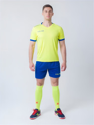 Футбольная форма KELME Short Sleeve Football Set (Light Green/Blue)