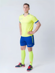 Футбольная форма KELME Short Sleeve Football Set (Light Green/Blue)