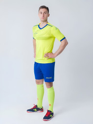 Футбольная форма KELME Short Sleeve Football Set (Light Green/Blue)