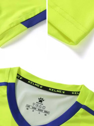 Футбольная форма KELME Short Sleeve Football Set (Light Green/Blue)