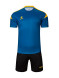 Футбольная форма KELME Short Sleeve Football Uniform (Blue/Black)