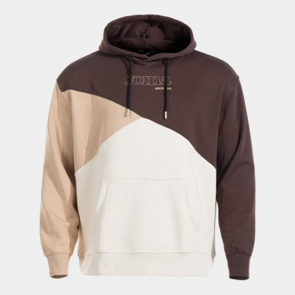SUDADERA CON CAPUCHA MIMETIC MARRÓN