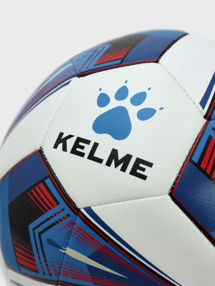 Мяч для футбола KELME Machine Stitched Football (White/Blue)