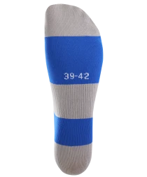 Гетры футбольные JOGEL CAMP BASIC SOCKS, синий/серый/белый