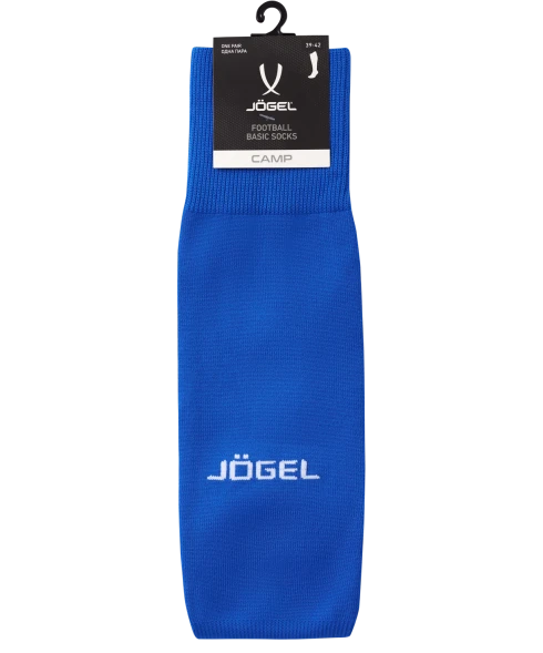 Гетры футбольные JOGEL CAMP BASIC SOCKS, синий/серый/белый