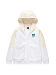 Толстовка KELME Knitted Сoat (White/Beige)