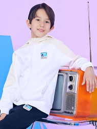 Толстовка KELME Knitted Сoat (White/Beige)