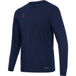 Футболка баскетбольная с длинным рукавом JÖGEL DIVISION PerFormDRY Pre-Match Longsleeve Jersey, темно-синий
