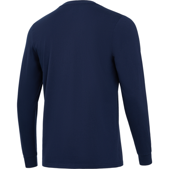 Футболка баскетбольная с длинным рукавом JÖGEL DIVISION PerFormDRY Pre-Match Longsleeve Jersey, темно-синий