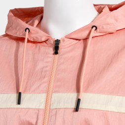 CHAQUETA CON CAPUCHA MIMETIC NARANJA