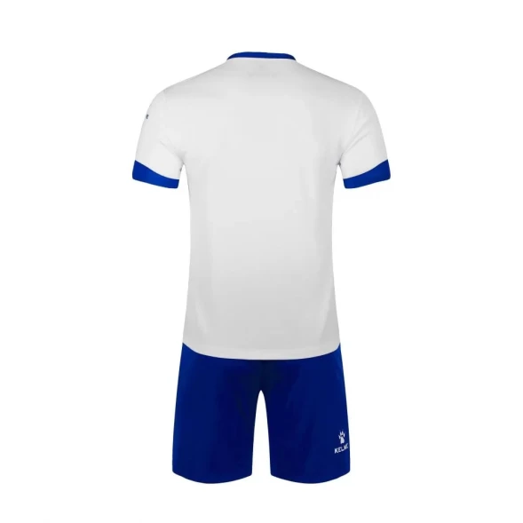 Футбольная форма KELME Short Sleeve Football Set (White/Blue)