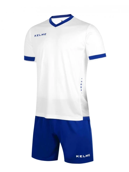 Футбольная форма KELME Short Sleeve Football Set (White/Blue)