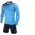 Детская вратарская форма KELME Goalkeeper L/S Suit Kid (Light Blue/Dark Blue)