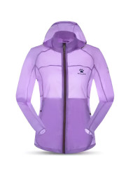 Ветровка KELME Women's Skin Trench Coat Light Purple