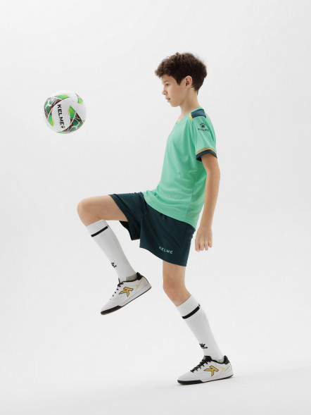 Детская футбольная форма KELME S/S Football Set Kid (Teal/Dark Green)