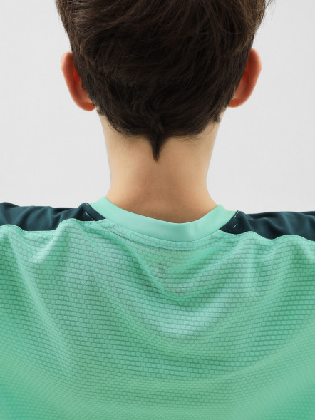 Детская футбольная форма KELME S/S Football Set Kid (Teal/Dark Green)