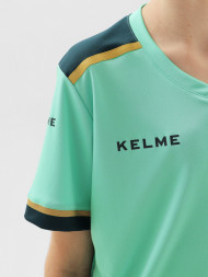 Детская футбольная форма KELME S/S Football Set Kid (Teal/Dark Green)