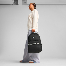 Рюкзак спорт. PUMA Phase Tape Backpack, 09117001, полиэстер, черный