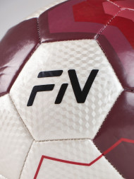 Футбольный мяч FN Football Ball (Машинная сшивка + Термосклейка) (White/Burgundy)
