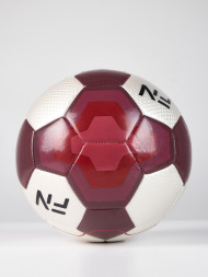 Футбольный мяч FN Football Ball (Машинная сшивка + Термосклейка) (White/Burgundy)