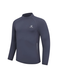 Термобелье (верх) KELME Long-sleeved Bodysuit Dark Grey