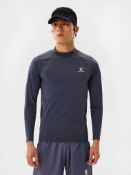 Термобелье (верх) KELME Long-sleeved Bodysuit Dark Grey