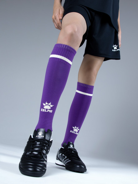 Детские гетры KELME Children's Football Socks Light Purple