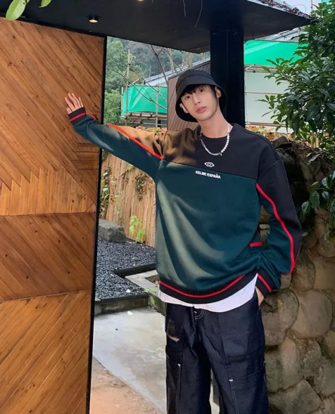 Свитшот KELME Round Neck Sweater Dark Green