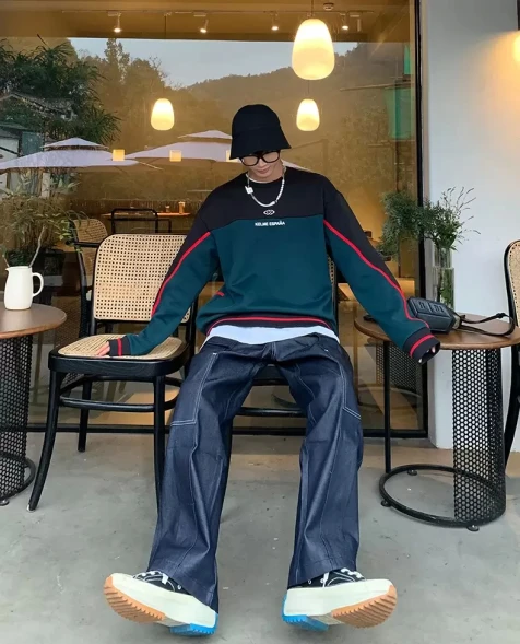 Свитшот KELME Round Neck Sweater Dark Green