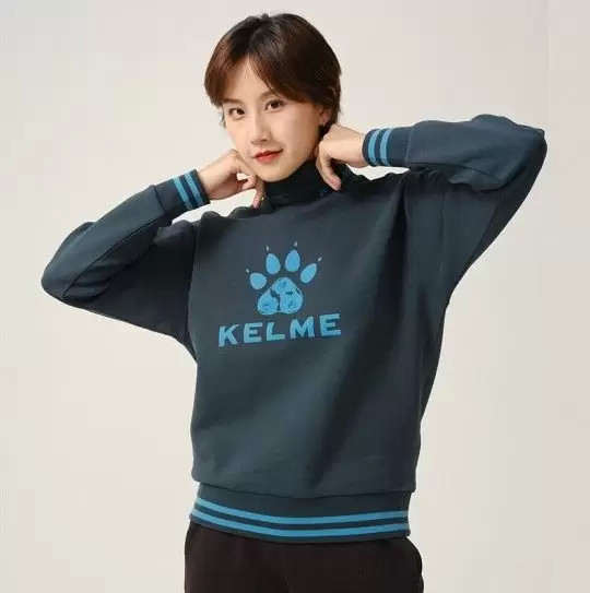 Свитшот KELME Round Neck Sweater Dark Green