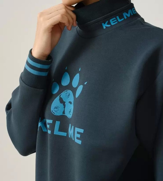 Свитшот KELME Round Neck Sweater Dark Green