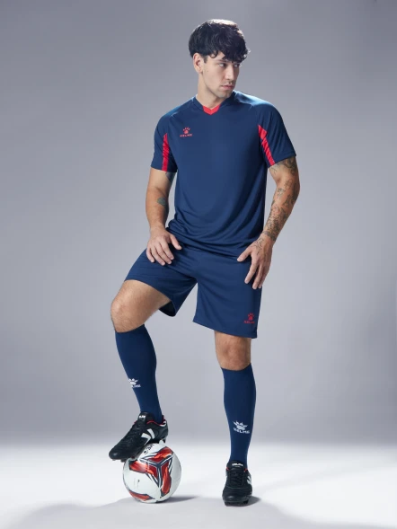 Футбольная форма KELME Football Suit (Dark Blue/Red)