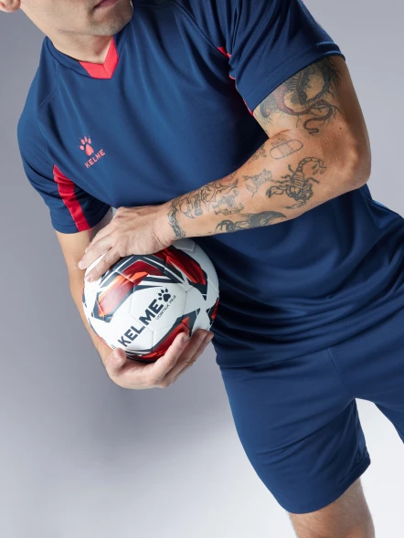 Футбольная форма KELME Football Suit (Dark Blue/Red)