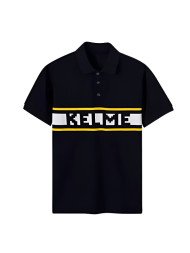 Футболка-поло KELME Short Sleeve Polo Shirt Dark Blue