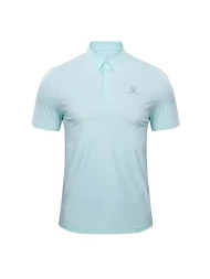 Футболка-поло KELME Short Sleeve Polo Shirt Light Blue