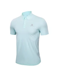 Футболка-поло KELME Short Sleeve Polo Shirt Light Blue