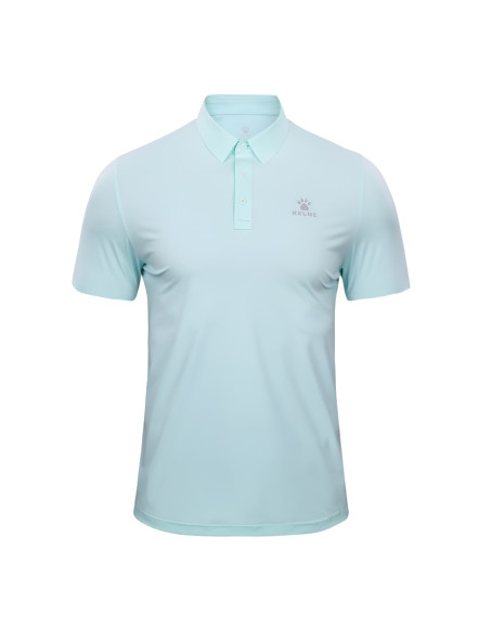 Футболка-поло KELME Short Sleeve Polo Shirt Light Blue