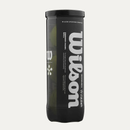 Мяч для падела Wilson Premier Padel, WR8908401001, уп.3 шт, войлок, нат.резина,желтый