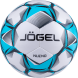 Мяч футбольный JOGEL Nueno №4, белый/голубой/черный