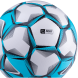 Мяч футбольный JOGEL Nueno №4, белый/голубой/черный